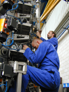 Installatie van Disc Pastillator